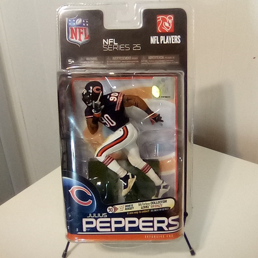 Julius Peppers Chicago Bears 2010  McFarlane Toys NFL Series #25